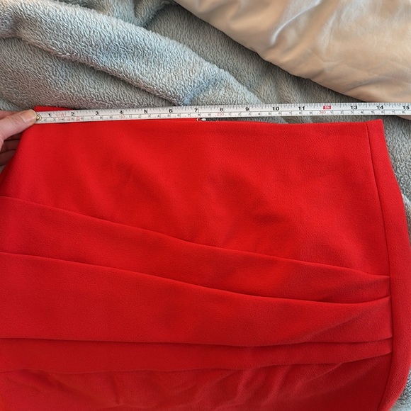 Red mini skirt by Maje - Picture 7 of 7